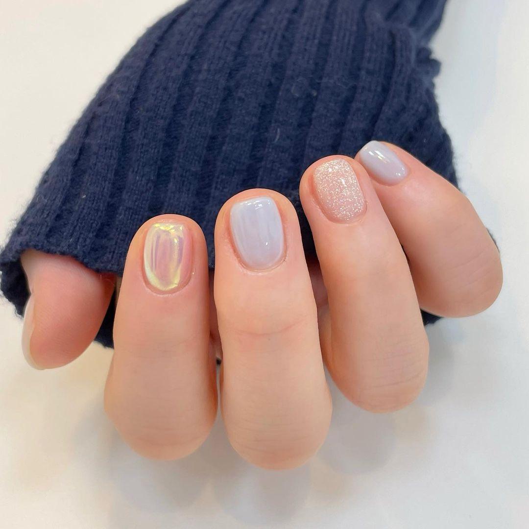 Your heart will drop as soon as you see these super cute short nail styles - Photo 13.