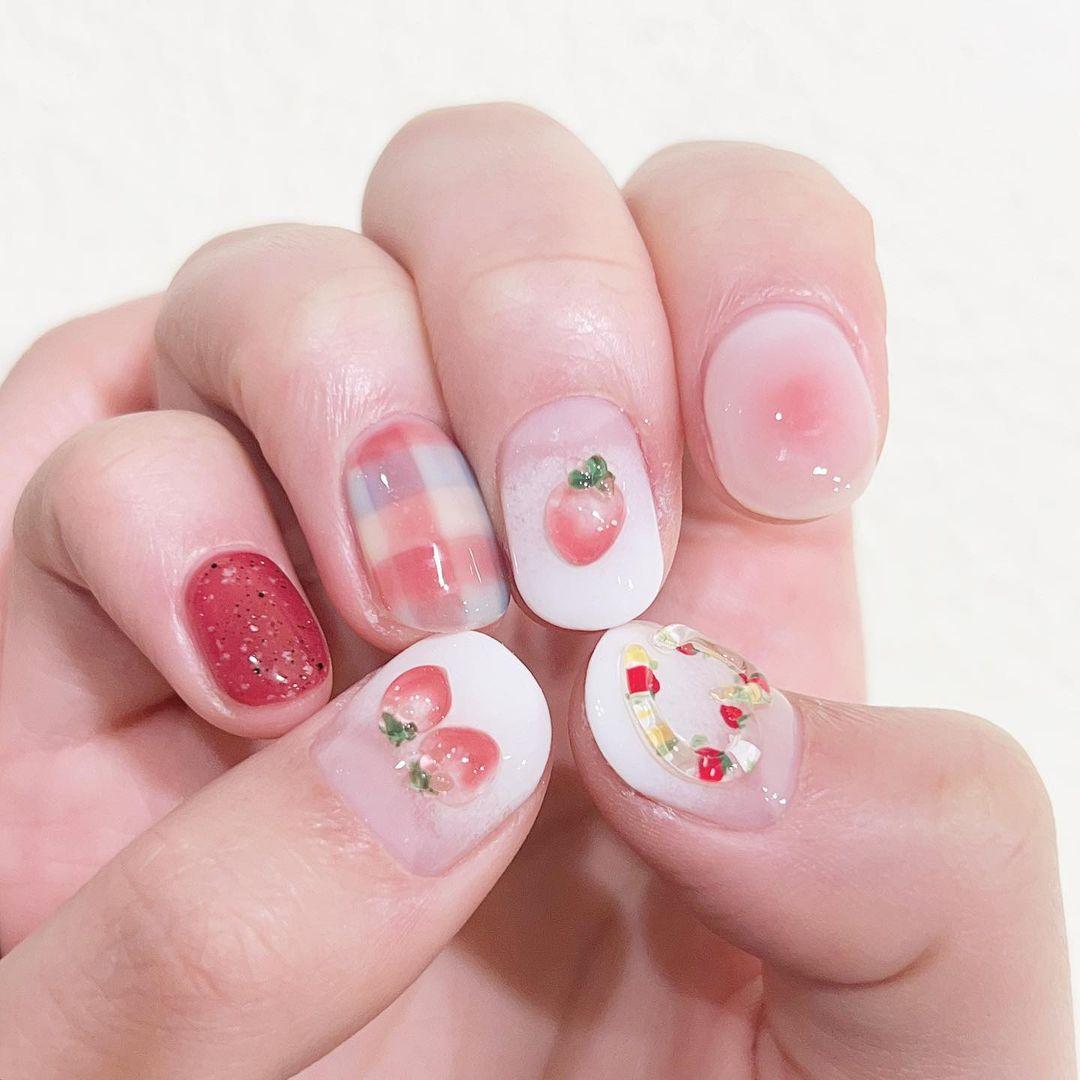 Your heart will drop as soon as you see these super cute short nail styles - Photo 7.