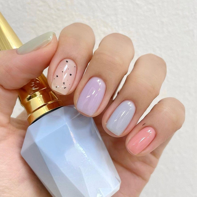 Your heart will drop as soon as you see these super cute short nail styles - Photo 14.