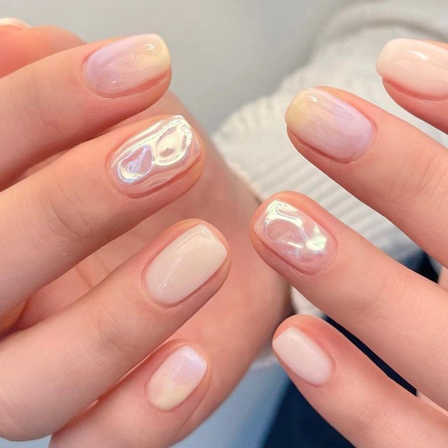 Your heart will drop as soon as you see these super cute short nail styles - Photo 2.