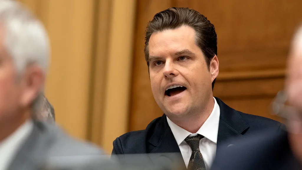 Matt Gaetz just resigned from Congress, ending a probe into sexual misconduct and drug use